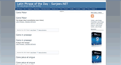 Desktop Screenshot of latin.sanjeev.net