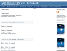 Tablet Screenshot of latin.sanjeev.net